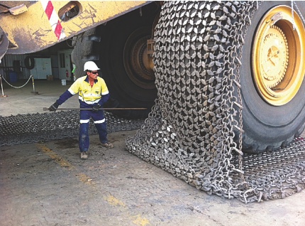 tyre protection chain